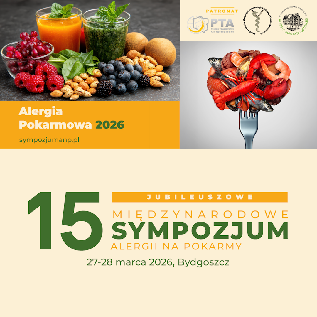 XV Jubileuszowe Międzynarodowe Sympozjum Alergii na Pokarmy