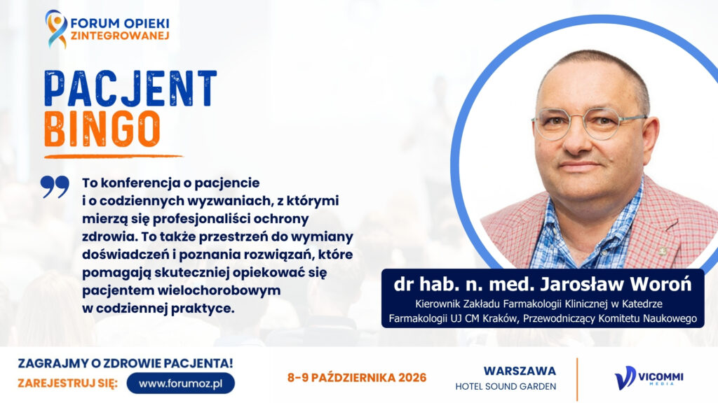 Forum Opieki Zintegrowanej „Pacjent Bingo” 2026
